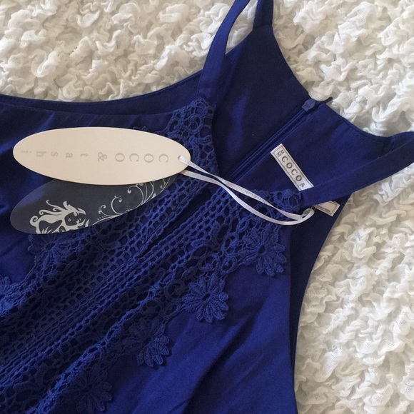 Coco & Tashi Blue Dress - Picture 5 of 10